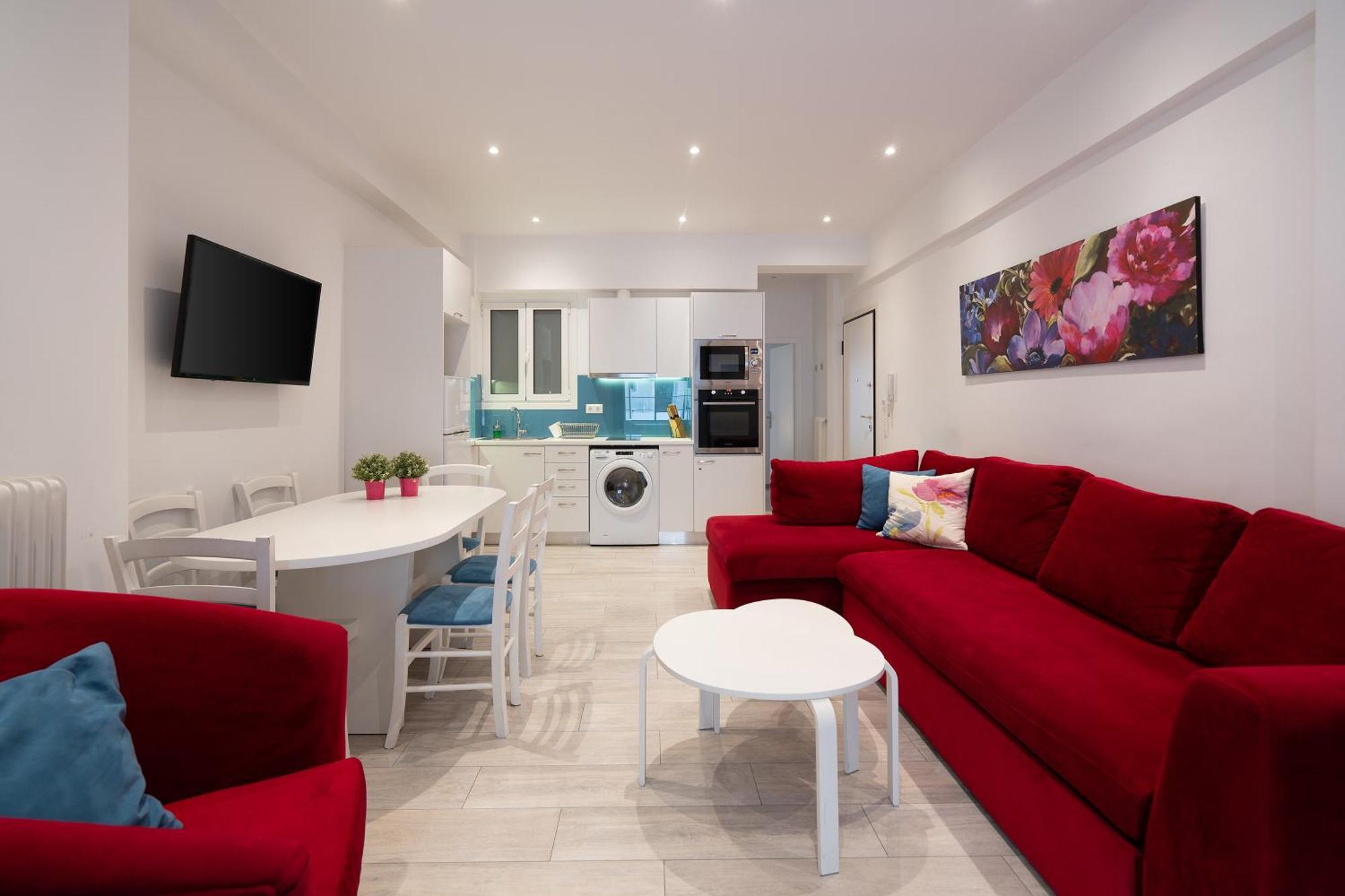 Vibrant&Cozy Apt in Ateny Zewnętrze zdjęcie